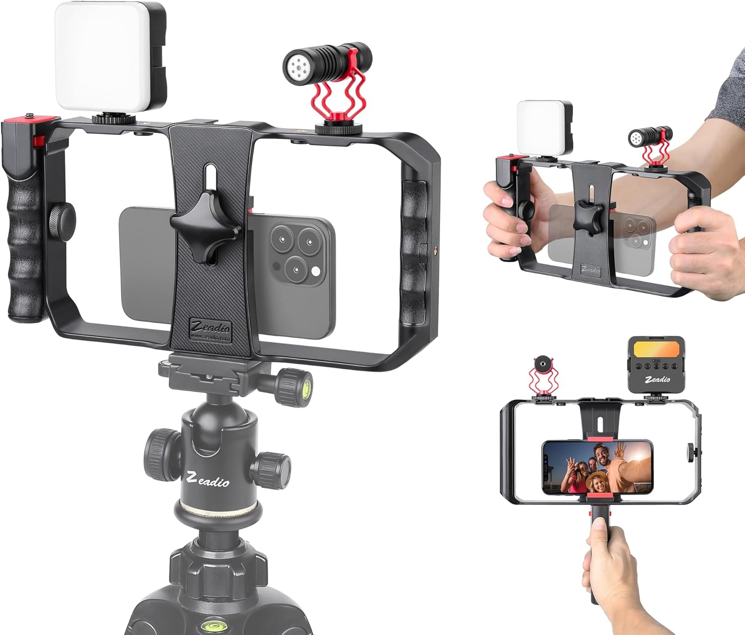 Zeadio Kit Universal de Vlogging para Teléfono